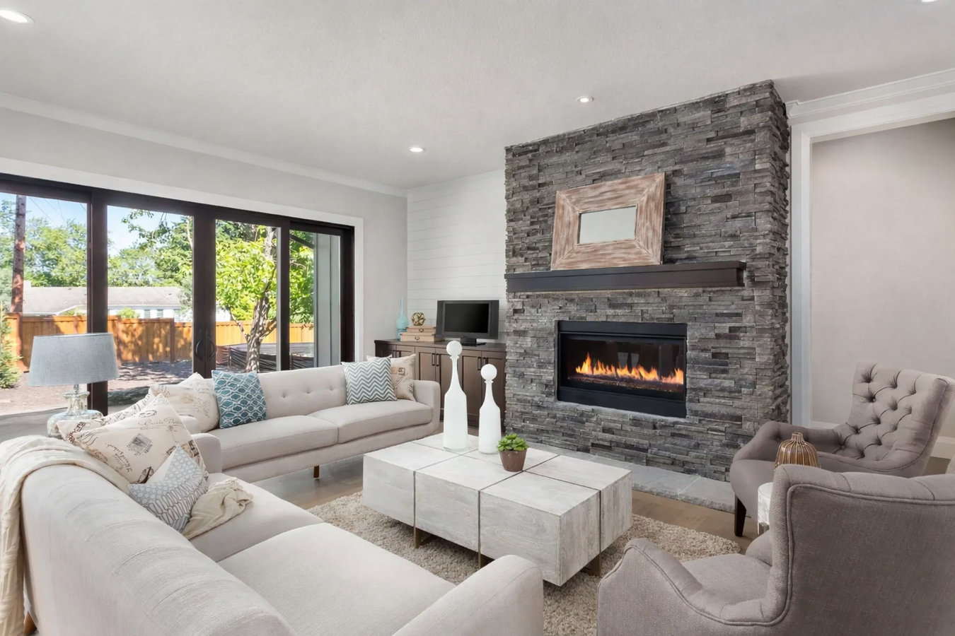 Fireplace installation in San Leandro, CA